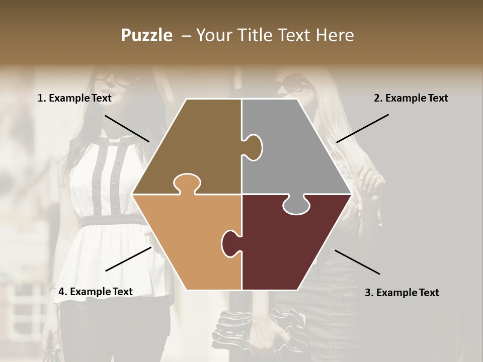 Hand Smile Attractive PowerPoint Template