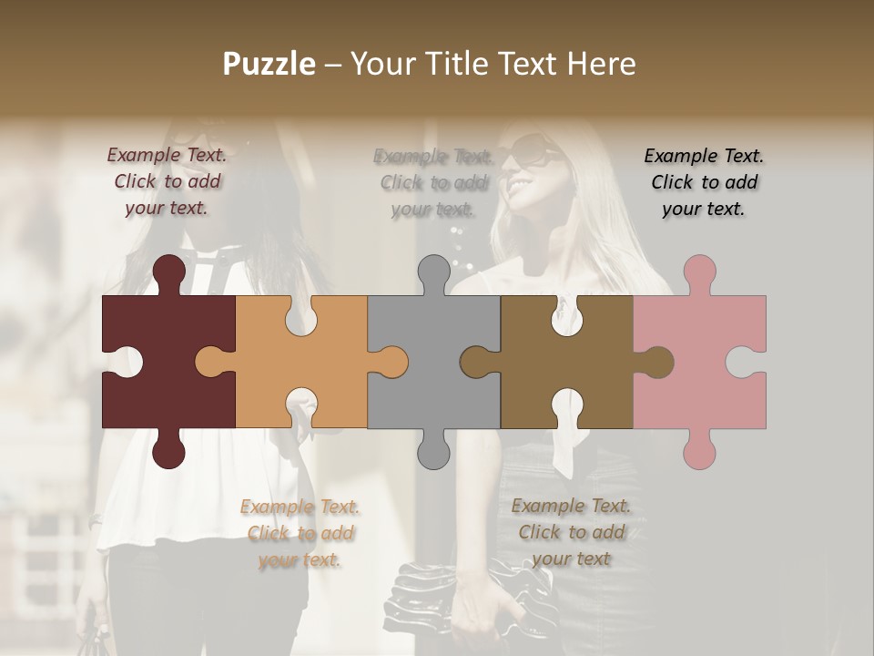 Hand Smile Attractive PowerPoint Template