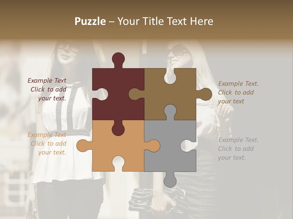 Hand Smile Attractive PowerPoint Template