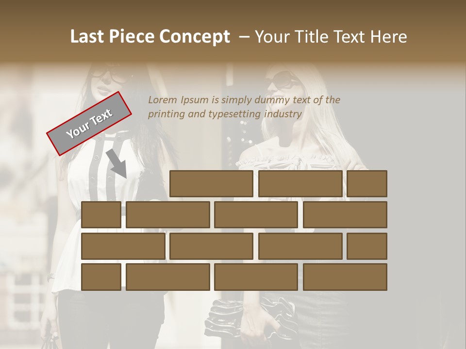 Hand Smile Attractive PowerPoint Template