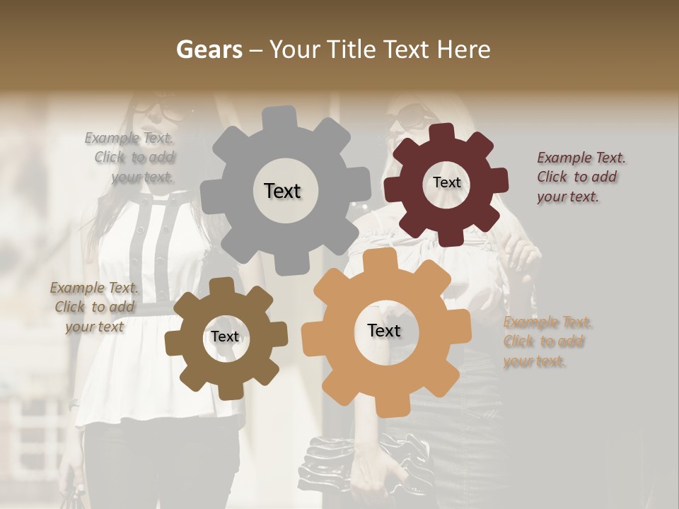 Hand Smile Attractive PowerPoint Template