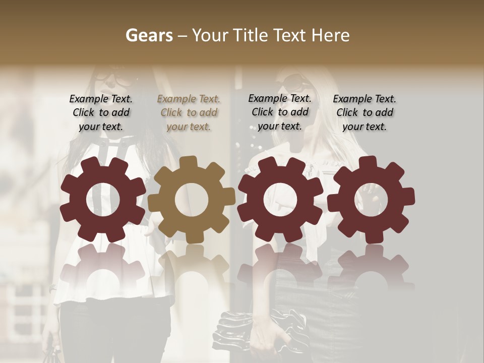 Hand Smile Attractive PowerPoint Template