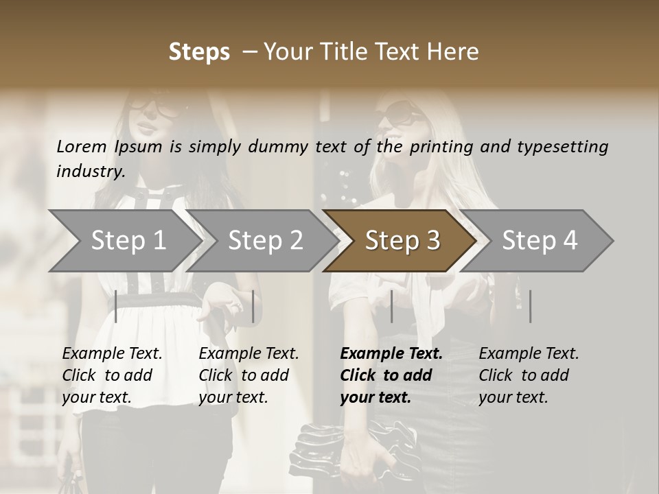 Hand Smile Attractive PowerPoint Template