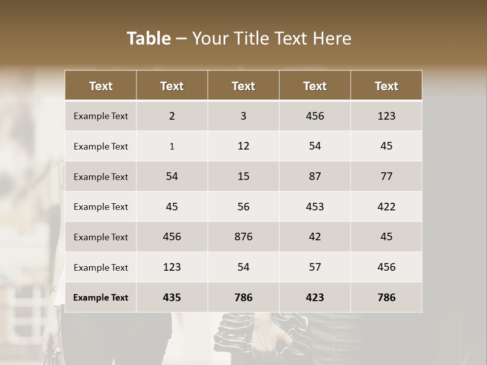Hand Smile Attractive PowerPoint Template