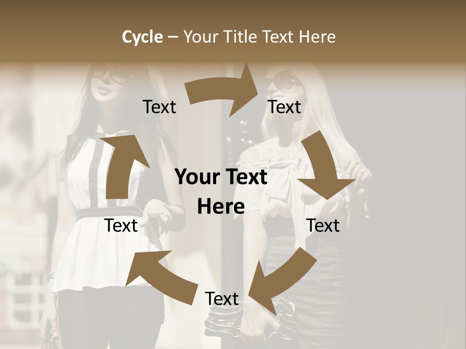 Hand Smile Attractive PowerPoint Template