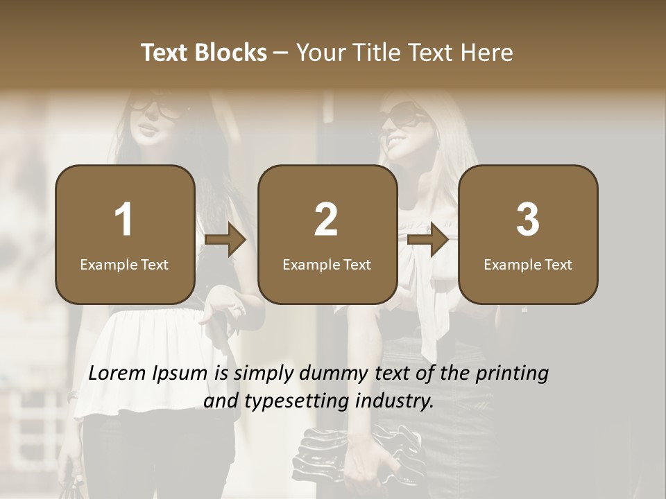 Hand Smile Attractive PowerPoint Template