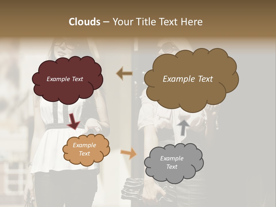 Hand Smile Attractive PowerPoint Template