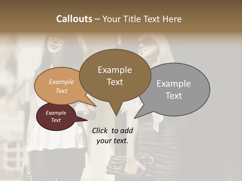 Hand Smile Attractive PowerPoint Template