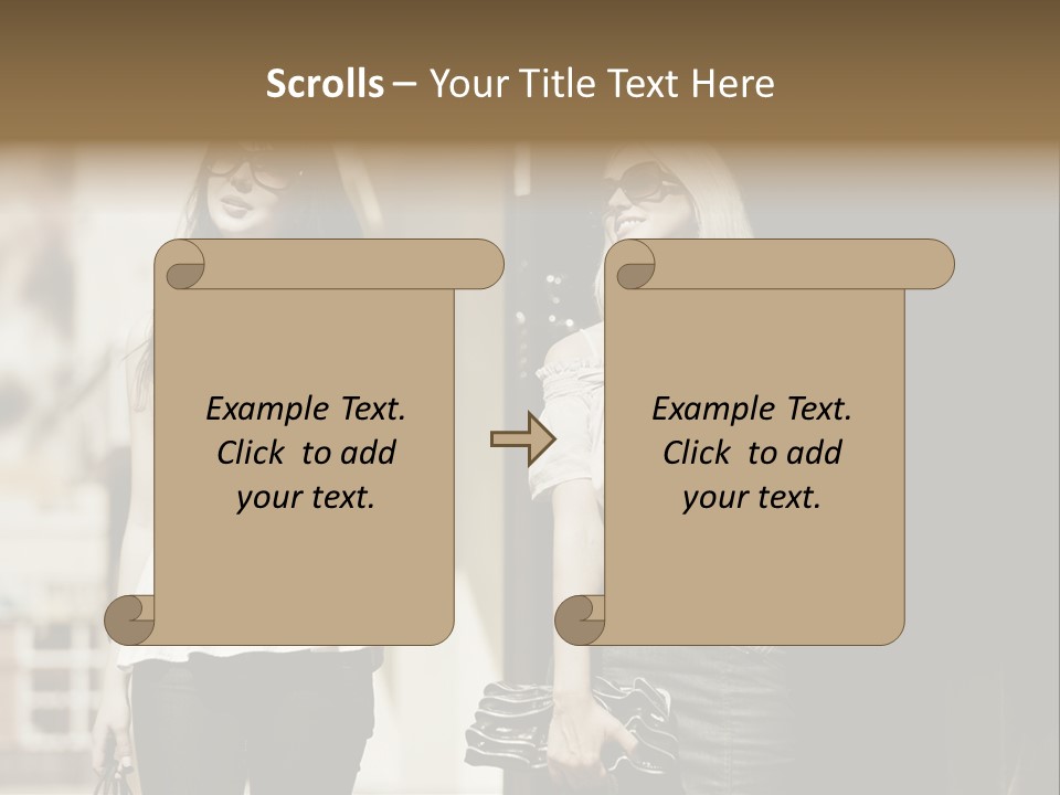 Hand Smile Attractive PowerPoint Template