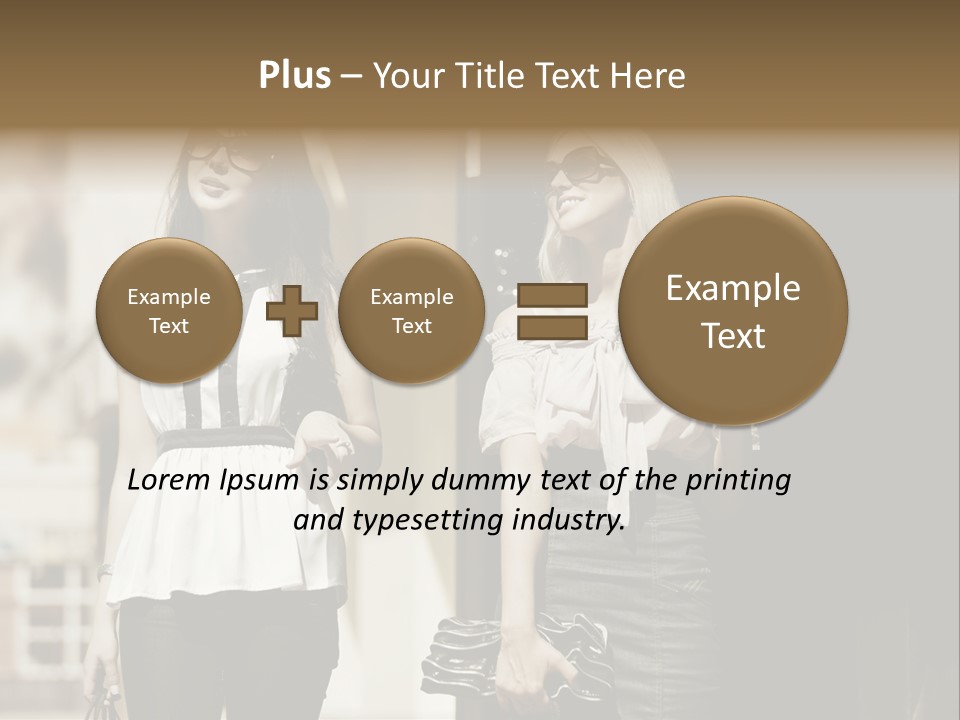 Hand Smile Attractive PowerPoint Template