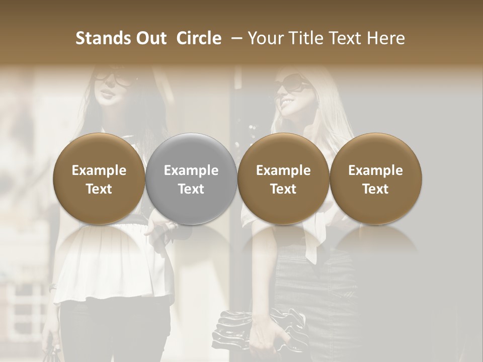 Hand Smile Attractive PowerPoint Template