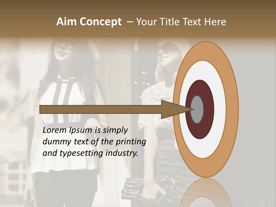 Hand Smile Attractive PowerPoint Template