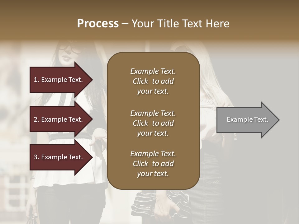 Hand Smile Attractive PowerPoint Template