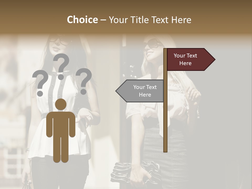 Hand Smile Attractive PowerPoint Template