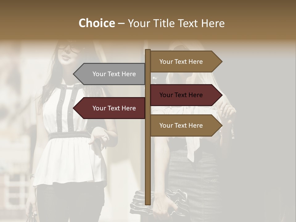 Hand Smile Attractive PowerPoint Template