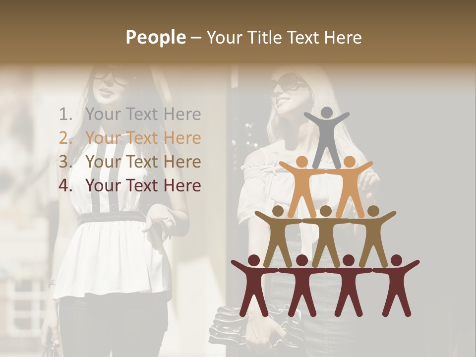 Hand Smile Attractive PowerPoint Template