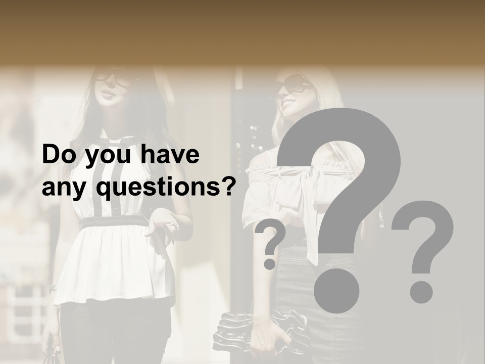 Hand Smile Attractive PowerPoint Template