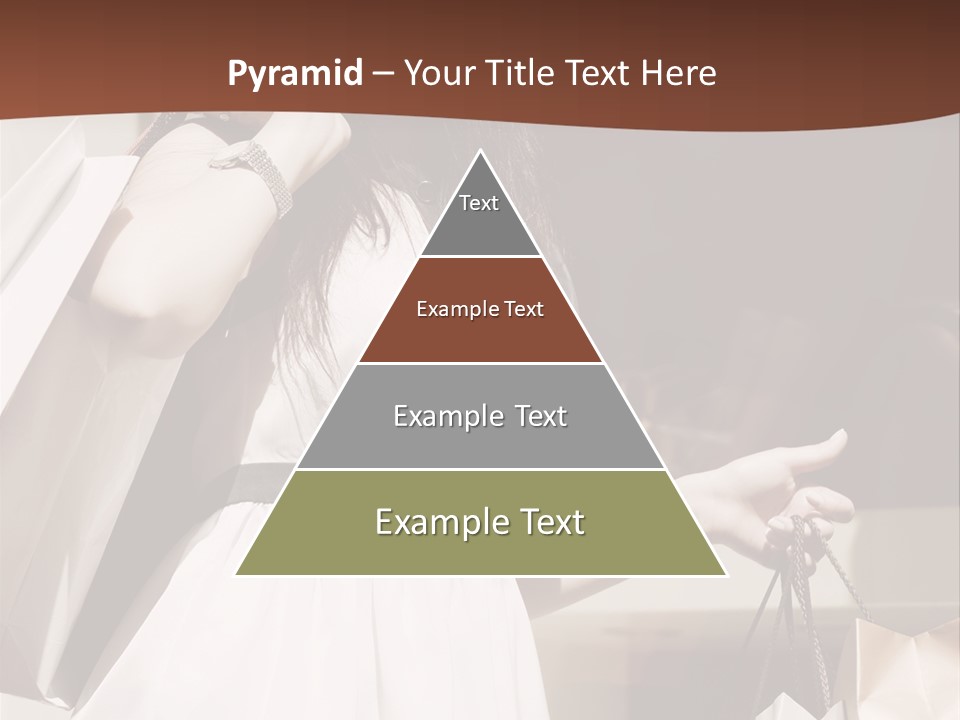 Window Mall Shopping PowerPoint Template