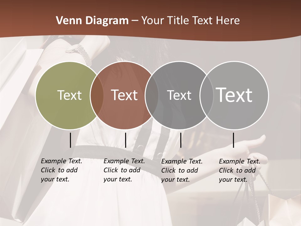 Window Mall Shopping PowerPoint Template