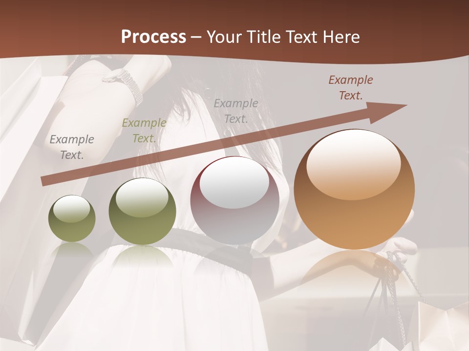 Window Mall Shopping PowerPoint Template