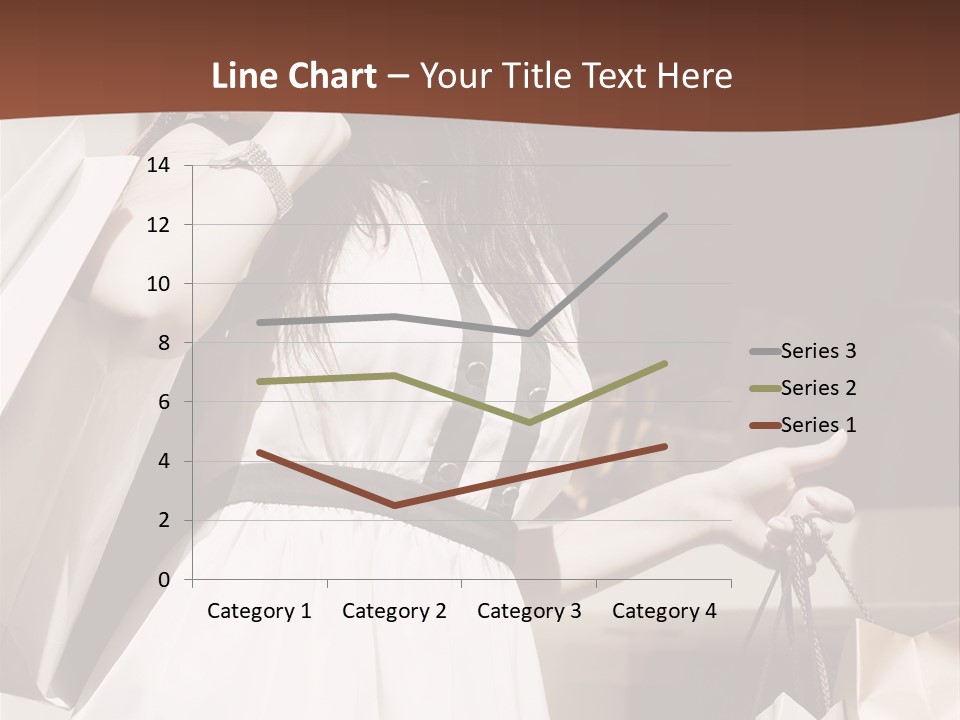 Window Mall Shopping PowerPoint Template