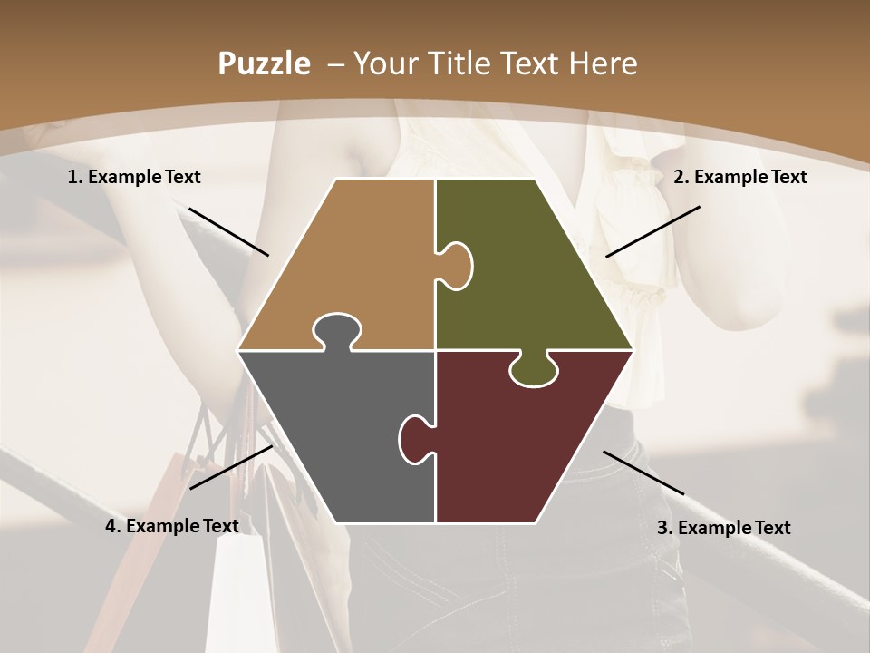 People Mall Cheerful PowerPoint Template