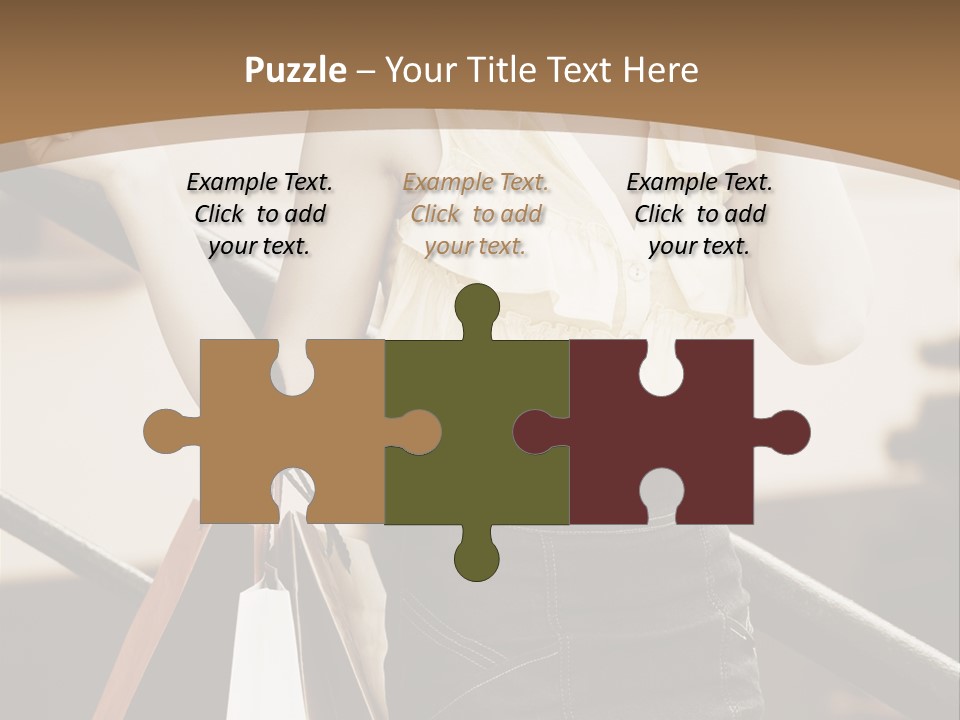 People Mall Cheerful PowerPoint Template