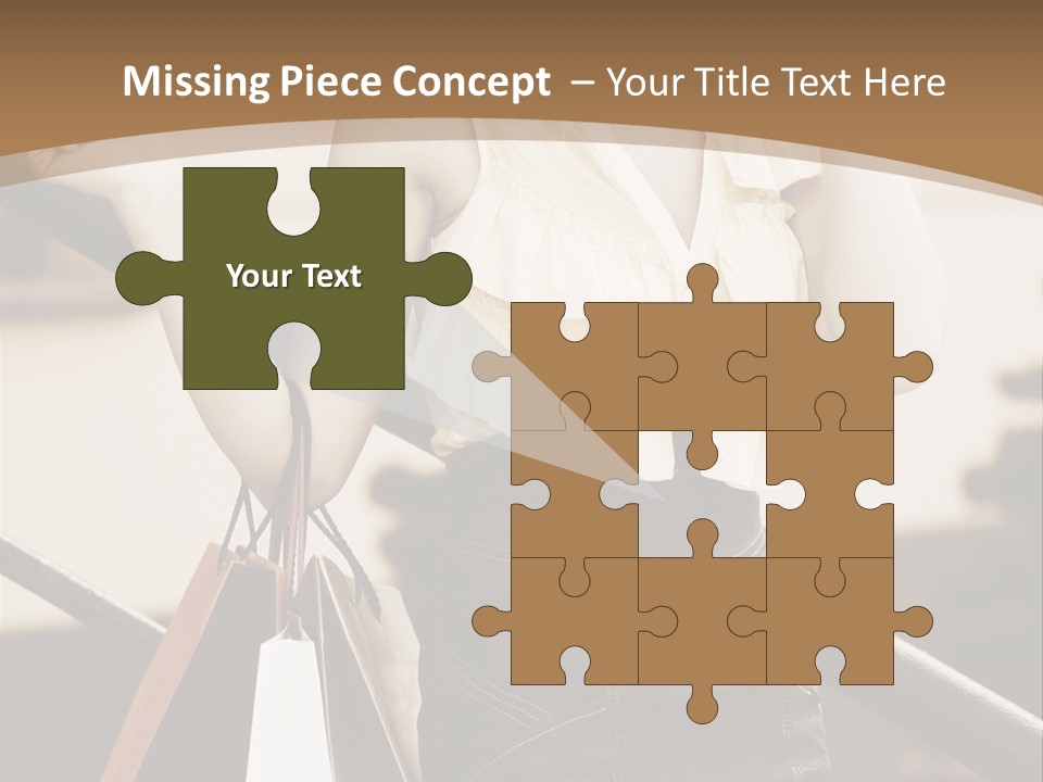 People Mall Cheerful PowerPoint Template