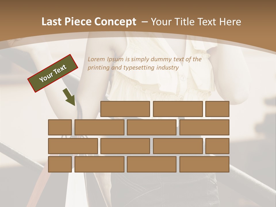 People Mall Cheerful PowerPoint Template