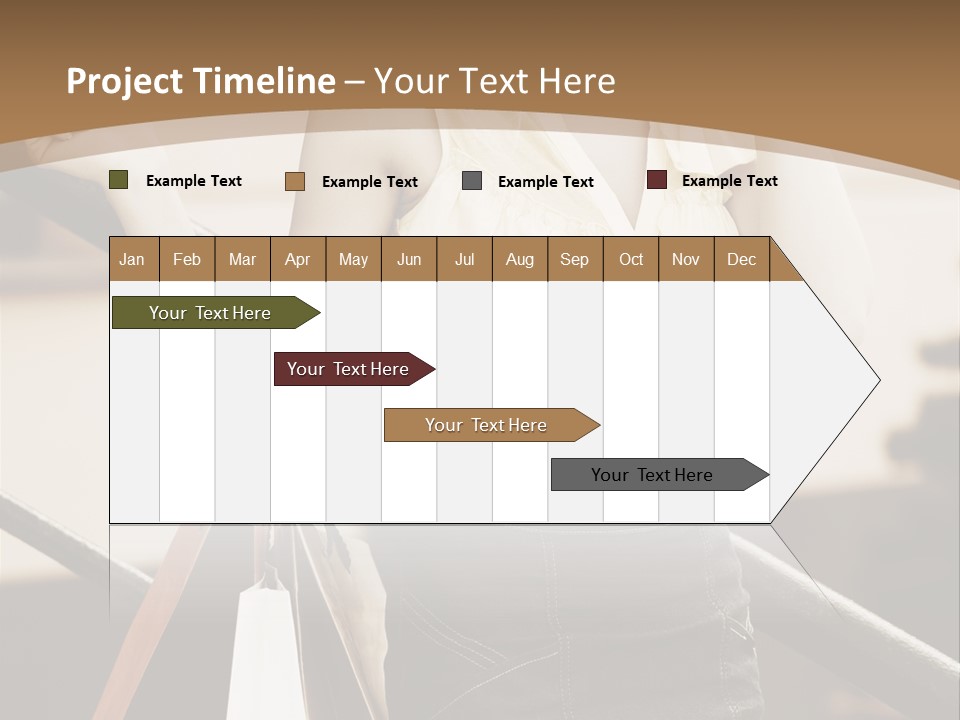 People Mall Cheerful PowerPoint Template