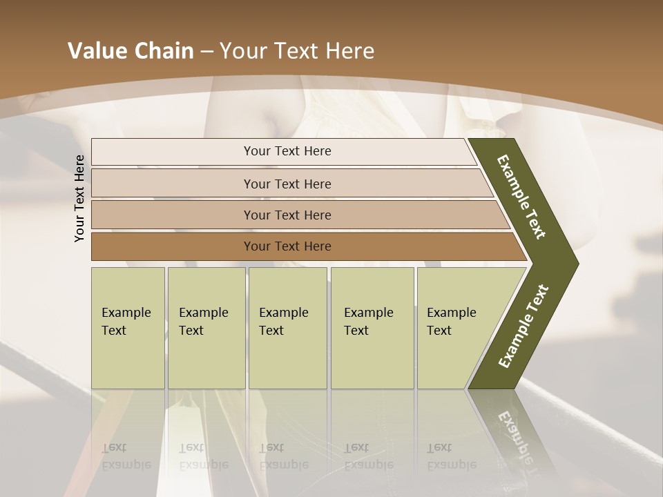 People Mall Cheerful PowerPoint Template