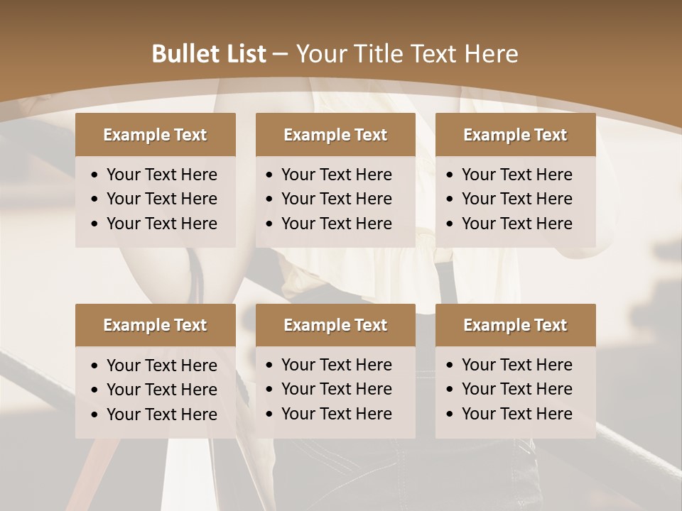 People Mall Cheerful PowerPoint Template