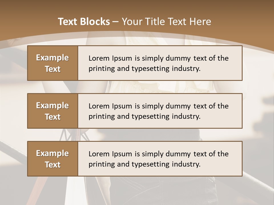 People Mall Cheerful PowerPoint Template