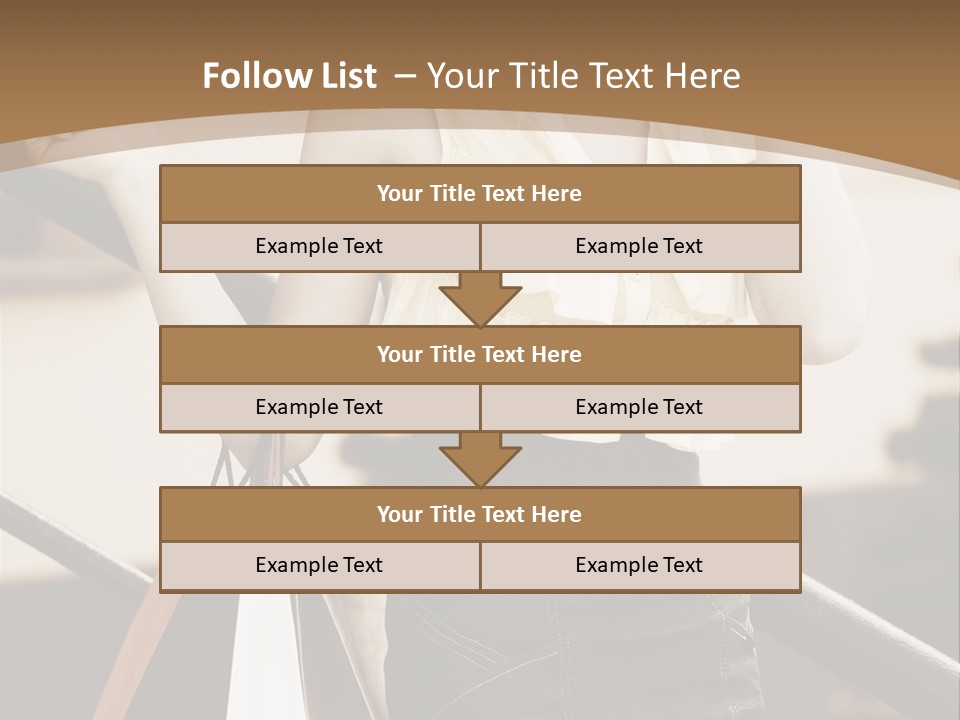 People Mall Cheerful PowerPoint Template