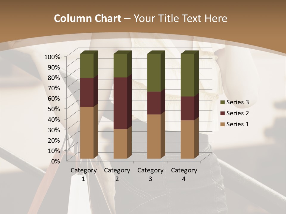 People Mall Cheerful PowerPoint Template