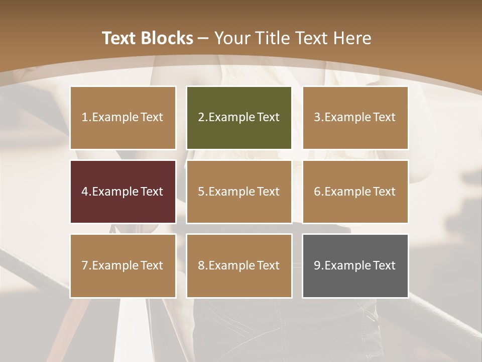 People Mall Cheerful PowerPoint Template