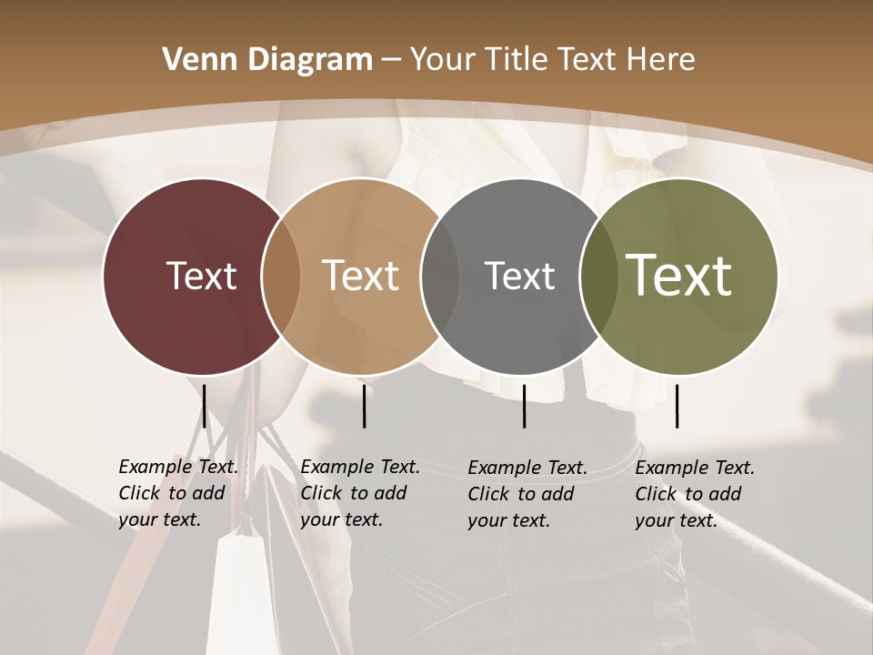 People Mall Cheerful PowerPoint Template