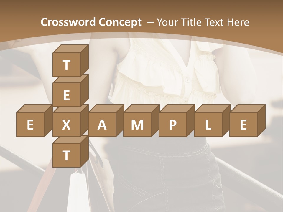 People Mall Cheerful PowerPoint Template