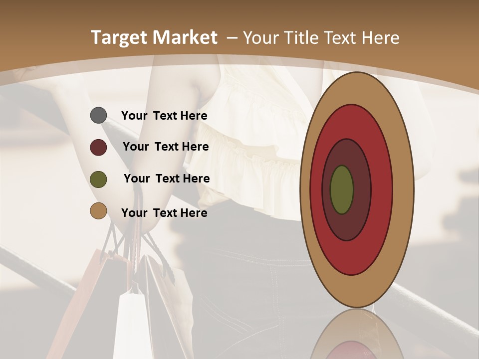 People Mall Cheerful PowerPoint Template