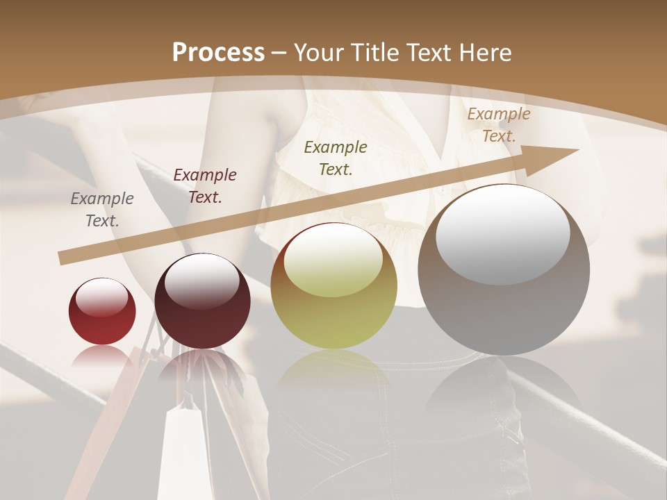 People Mall Cheerful PowerPoint Template