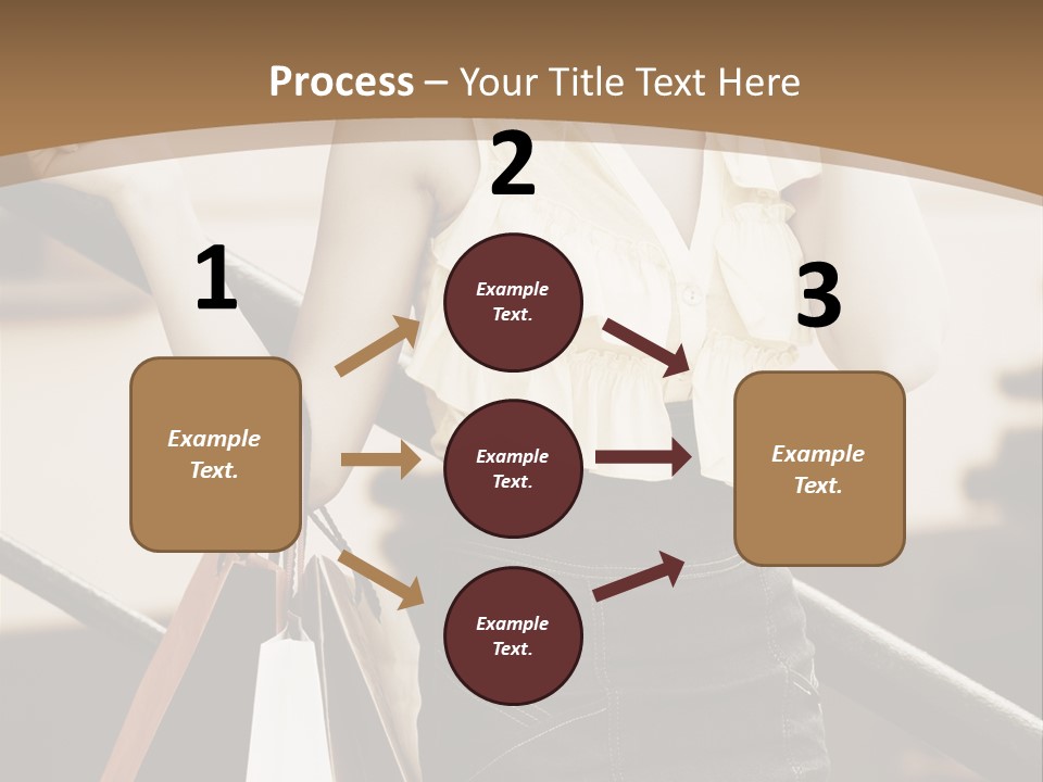 People Mall Cheerful PowerPoint Template