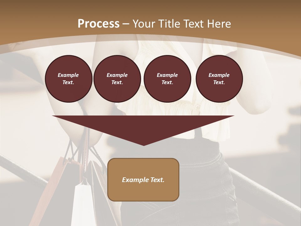 People Mall Cheerful PowerPoint Template