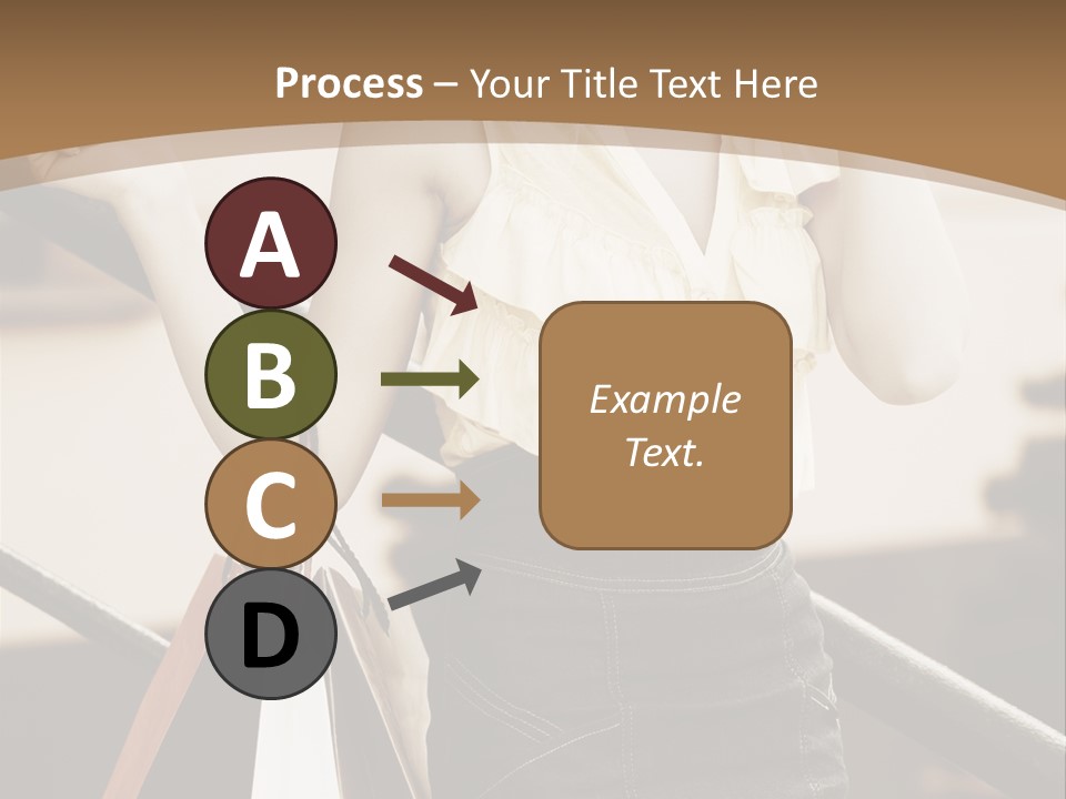 People Mall Cheerful PowerPoint Template