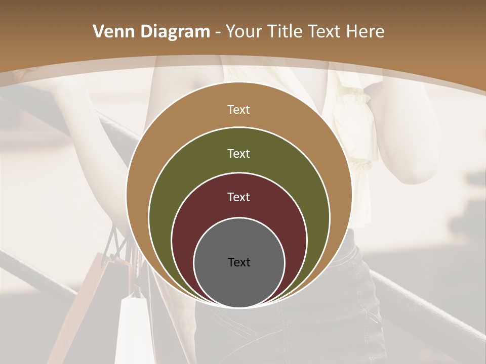 People Mall Cheerful PowerPoint Template