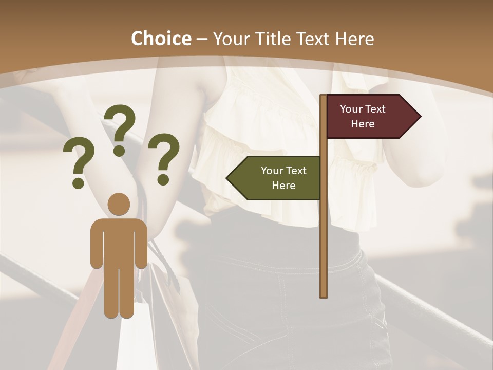 People Mall Cheerful PowerPoint Template