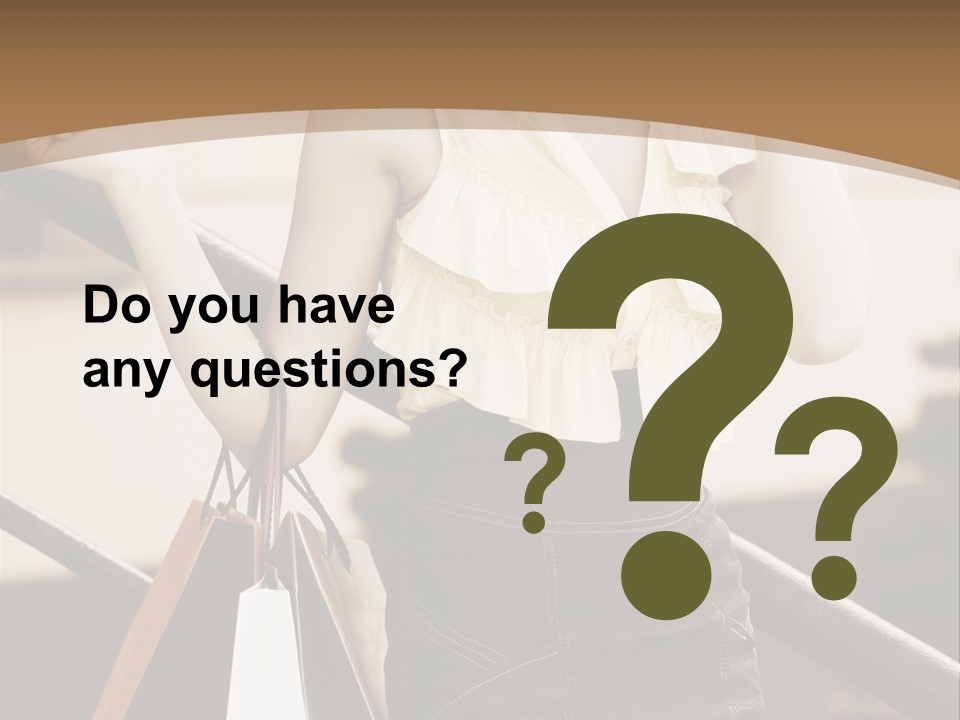 People Mall Cheerful PowerPoint Template