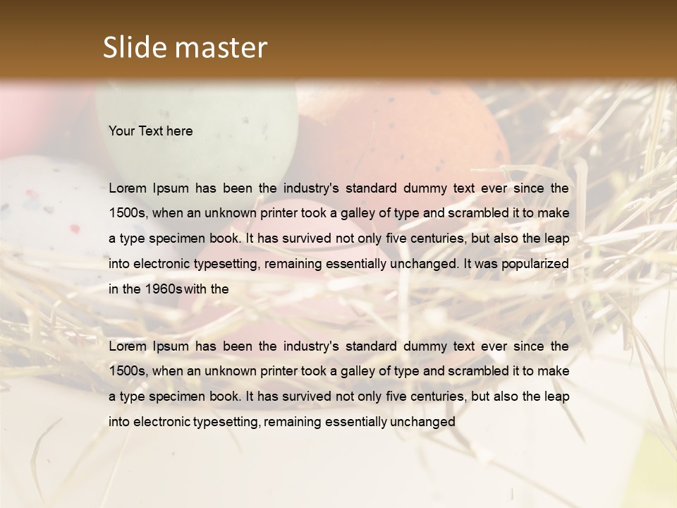 Holiday Addict Sun PowerPoint Template