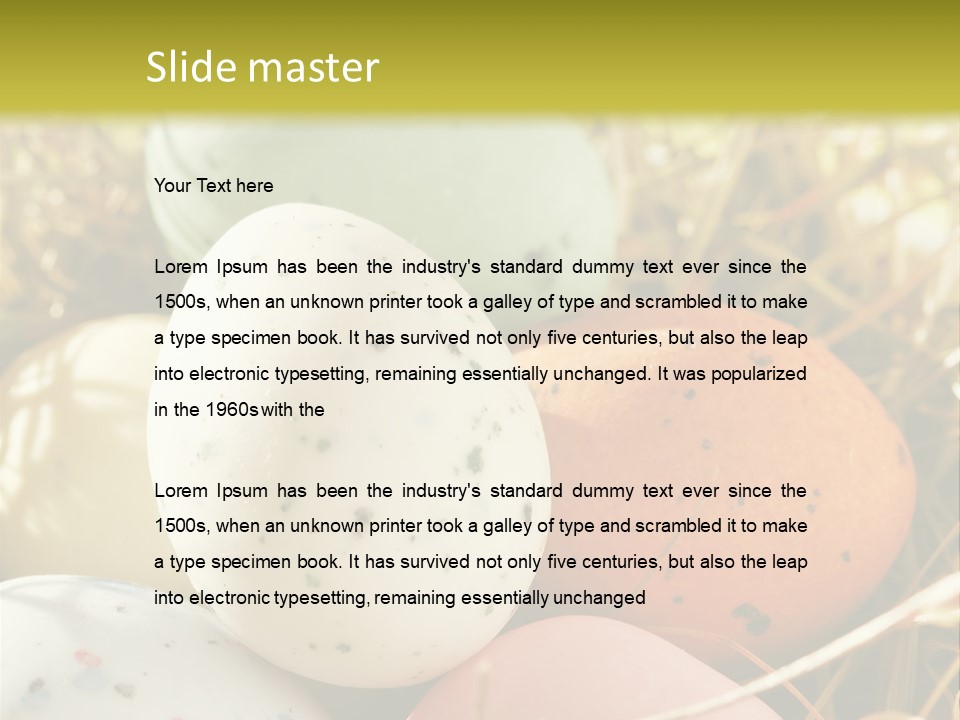 Dessert Anniversary Sugar PowerPoint Template