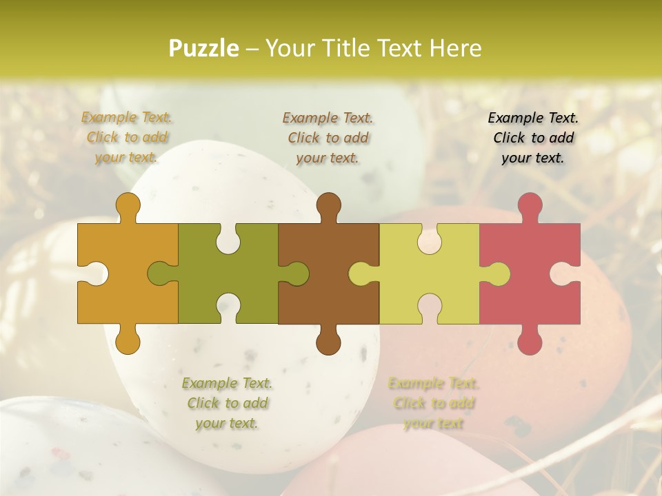 Dessert Anniversary Sugar PowerPoint Template