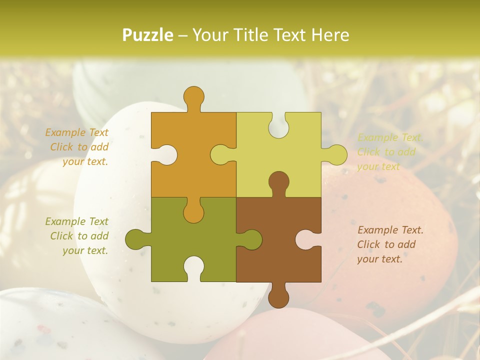 Dessert Anniversary Sugar PowerPoint Template